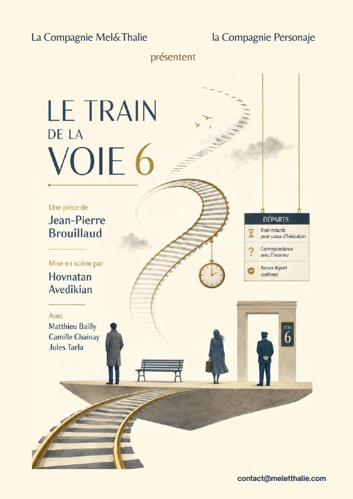 Affiche : Le Train de la Voie 6